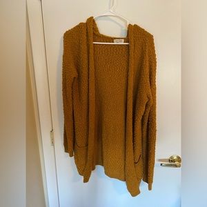 Full Circle Golden Yellow Cardigan